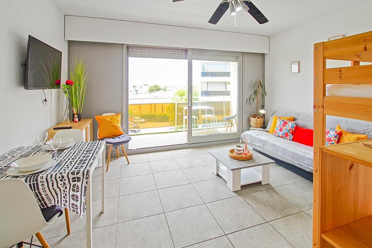 Studio Moderne Avec Parking Et Piscine- 313 Canet-en-Roussillon Kültér fotó