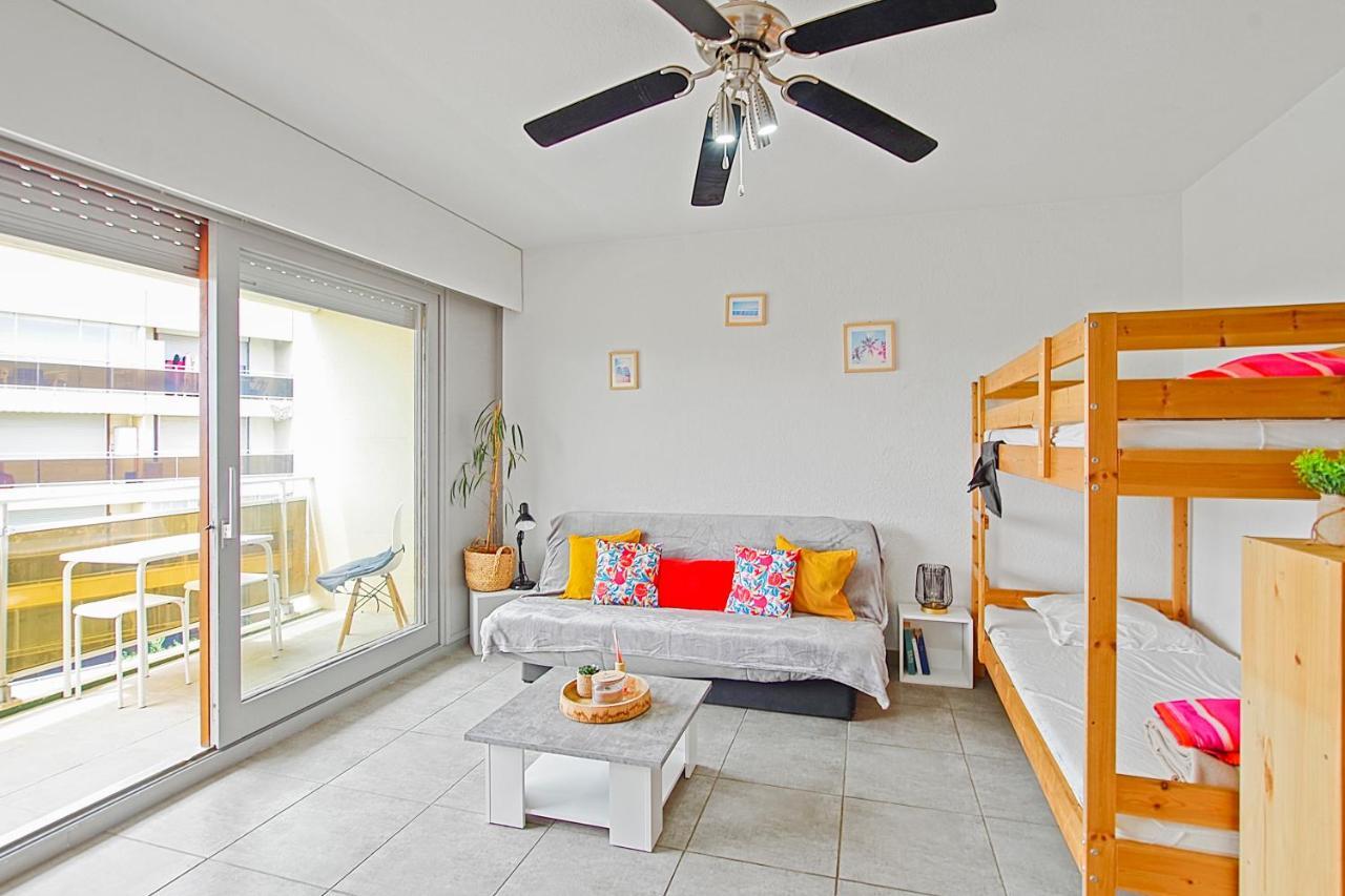 Studio Moderne Avec Parking Et Piscine- 313 Canet-en-Roussillon Kültér fotó
