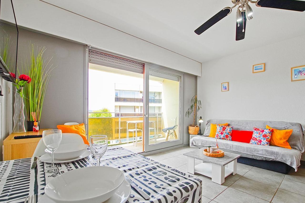 Studio Moderne Avec Parking Et Piscine- 313 Canet-en-Roussillon Kültér fotó