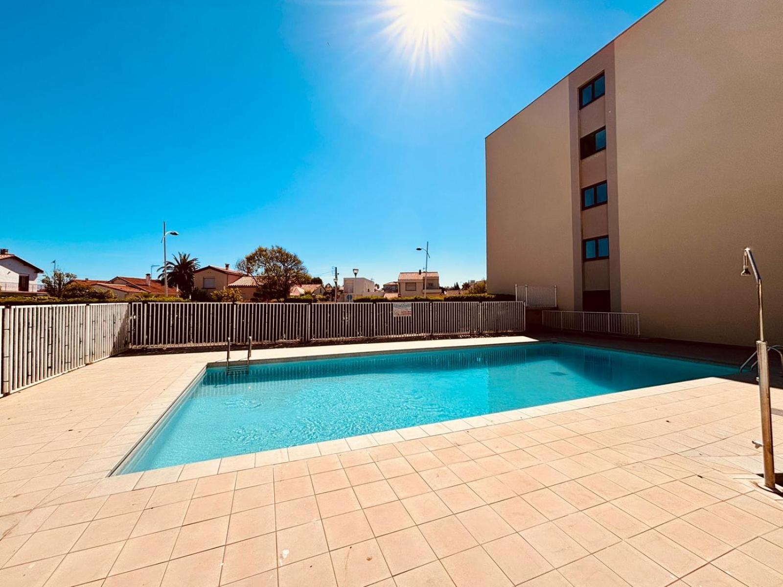 Studio Moderne Avec Parking Et Piscine- 313 Canet-en-Roussillon Kültér fotó